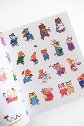 Richard Scarry's Busy, Busy Sticker Book