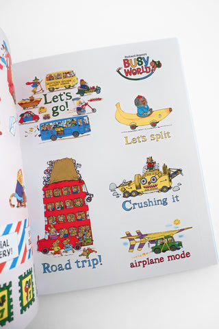 Richard Scarry's Busy, Busy Sticker Book