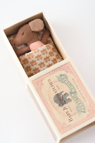 Rose Sleepy Wakey Baby Mouse in Matchbox