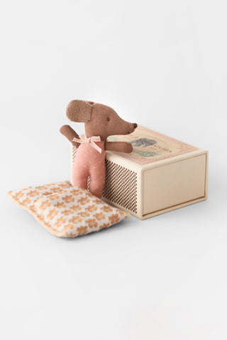 Rose Sleepy Wakey Baby Mouse in Matchbox