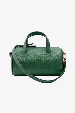 Mini Italian Leather Barrel Bag