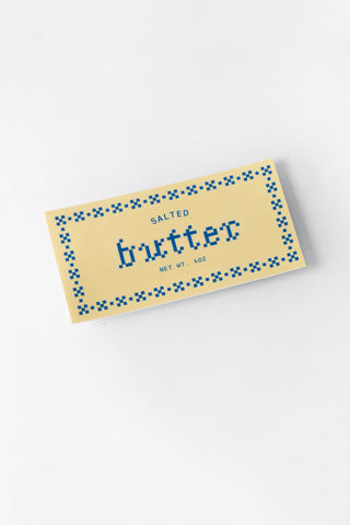 Salted Butter Vinyl Sticker