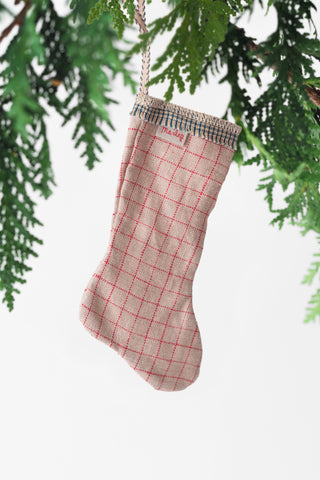 Sand Checker Stocking Ornament