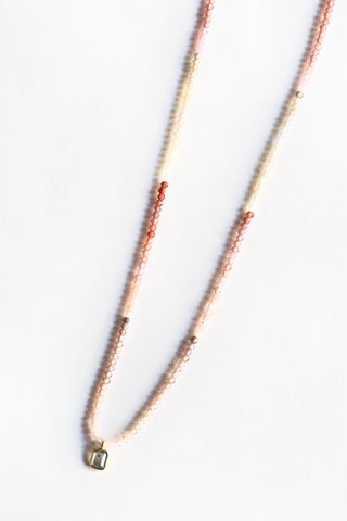 Double Sapphire Necklace