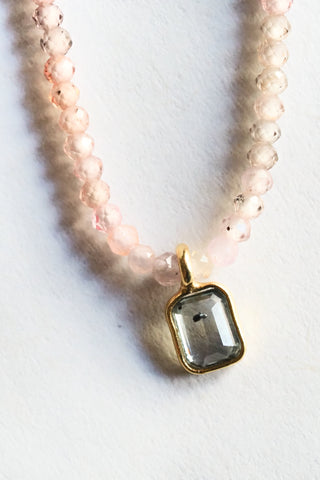 Double Sapphire Necklace