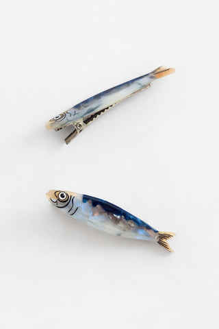 Sardine Barrette Set