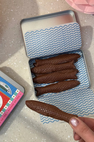 Milk Chocolate Sardines Tin