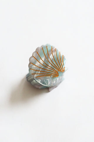 Scallop Shell Claw Clip