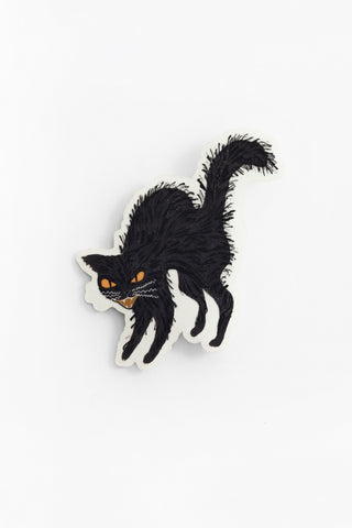 Scaredy Cat Vinyl Sticker