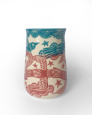 Sea Birds Vase