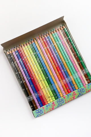 Seaside Garden 24 Watercolor Pencils