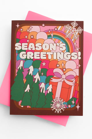 Season's Greetings Greeting Card