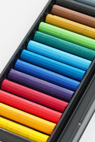 Set of 15 Wax Pastels