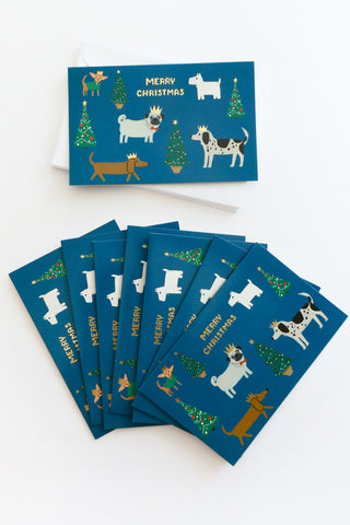 Shaggy Dogs Holiday Greeting Card Box