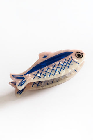 Shiny Sardine Claw Clip