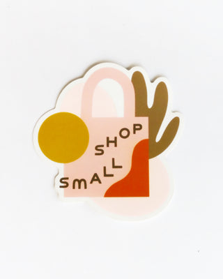 Shop Small Vinyl Sticker