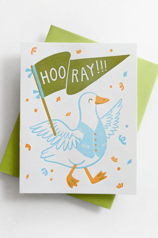 Silly Goose Greeting Card