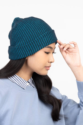 Two-tone Rib Hat