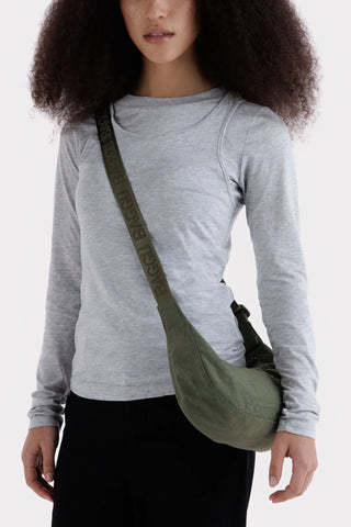 Small Caper Crescent Bag