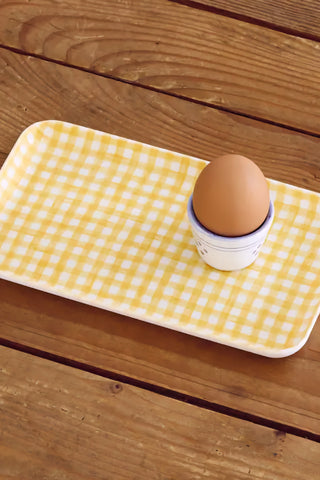 Small Coated Linen Tray, Keily