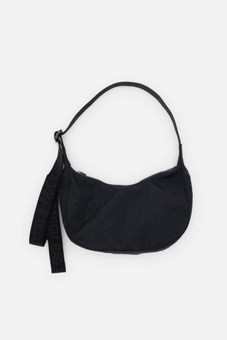 Small Crescent Bag Black