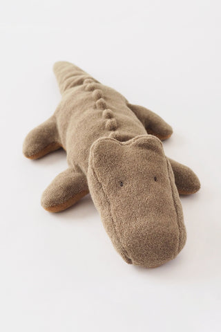 Small Olive Green Crocodile