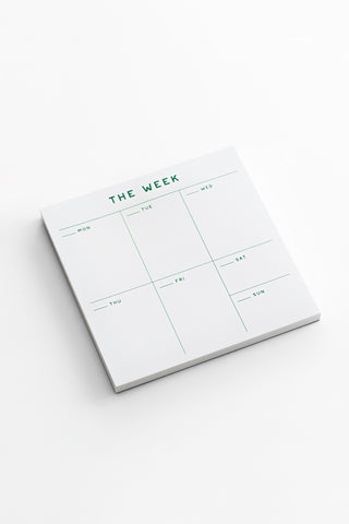 Small Weekly Desk Planner Notepad