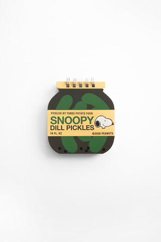 Snoopy Pickle Jar Mini Notebook