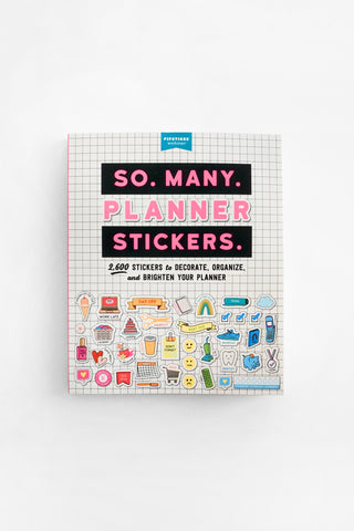 So. Many. Planner Stickers Planner