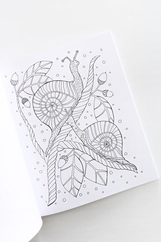 Soul of the Woodland Coloring Book