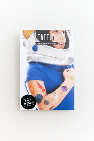 Space Explorer Tattoo Set