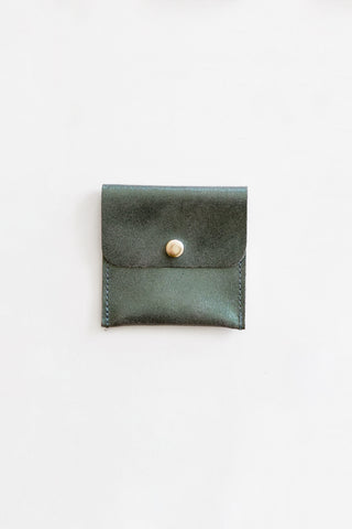 Little Little Snap Pouch Sparkle Evergreen