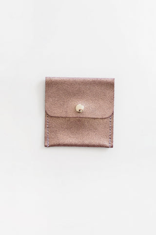 Little Little Snap Pouch Sparkle Lavender