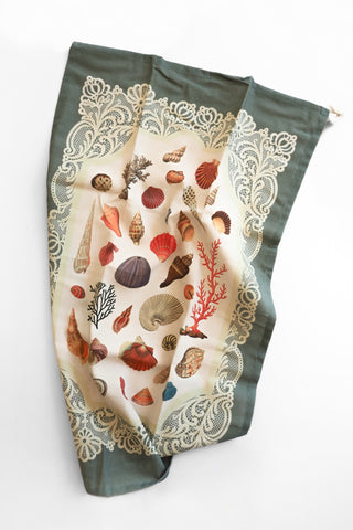Specimens of the Sea Cotton Tea Towel