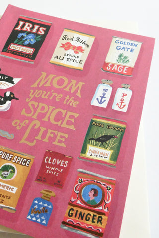 Spicy Mom Mother's Day Greeting Card