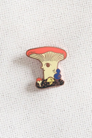 Spore Friend Enamel Pin