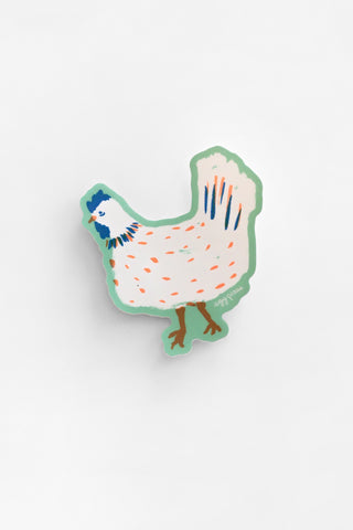 Spring Chicken Vinyl Sticker