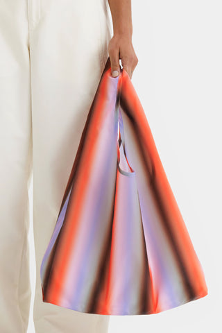 Standard Baggu - Gradient Stripe Poppy & Lilac