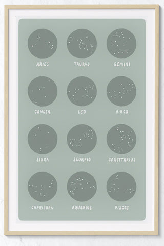 Star Sign Art Print