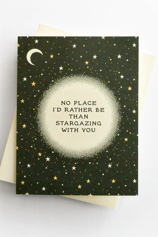 Stargazing Greeting Card