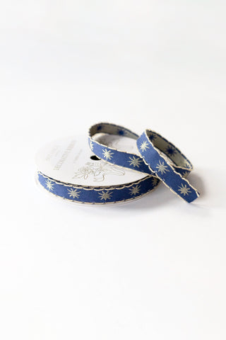 Stars Embroidered Ribbon