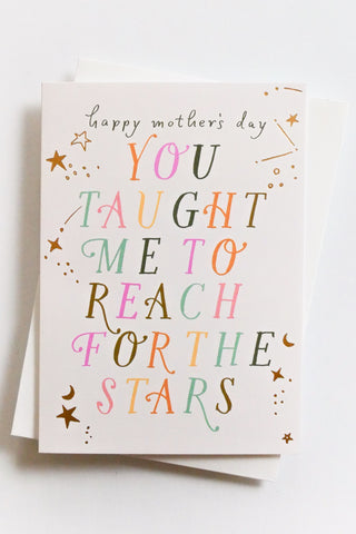 Stars Mother's Day Greeting Card