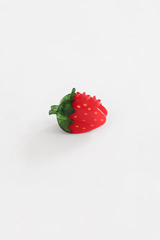 Mini Strawberry Hair Claw