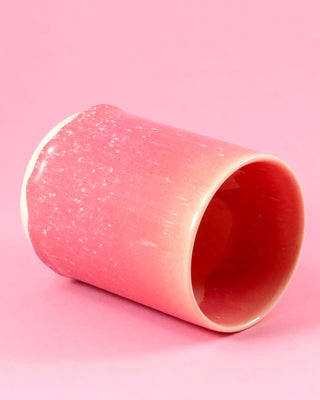 Ceramic Slurp Cup - Red Raspberry Sorbet