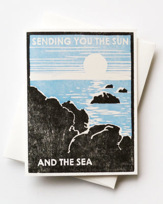 Sun + Sea Greeting Card