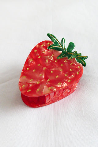 Sweet Strawberry Hair Clip