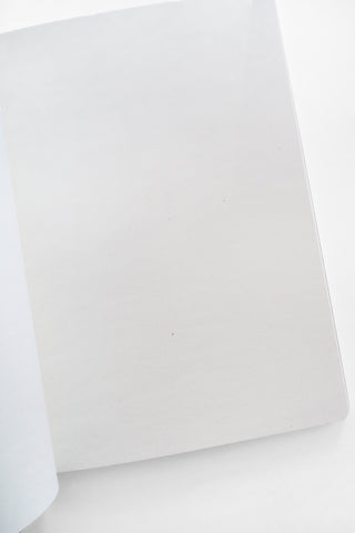 Swooshy Blue Sketchbook