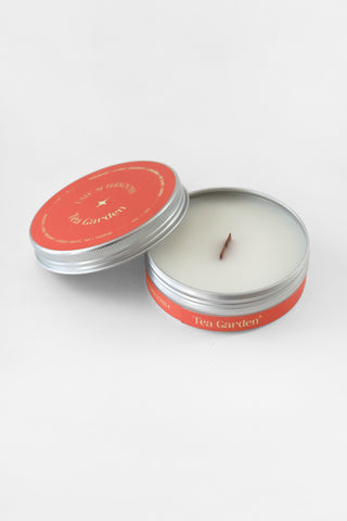 Tea Garden Candle Tin