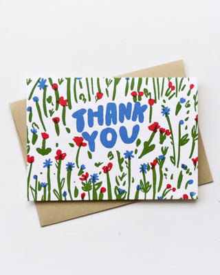 Thank You Meadow Greeting Card