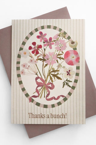 Thanks a Bunch Greeting Card